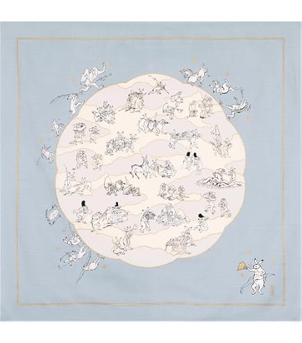 Amazon.co.jp: 縮小絵巻物 全4巻 セット 絵巻物 全巻 鳥獣戯画 鳥獣